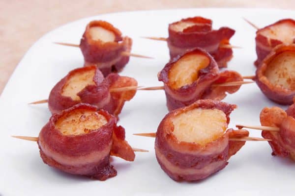 Bacon Wrapped Scallops