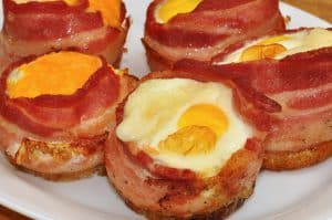 Bacon and Egg Cupcakes- Keto Breakfast