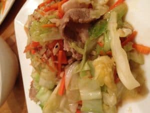 egg roll in a bowl- ketogenic recipes