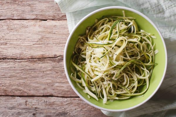 Ketogenic Zucchini Alfredo