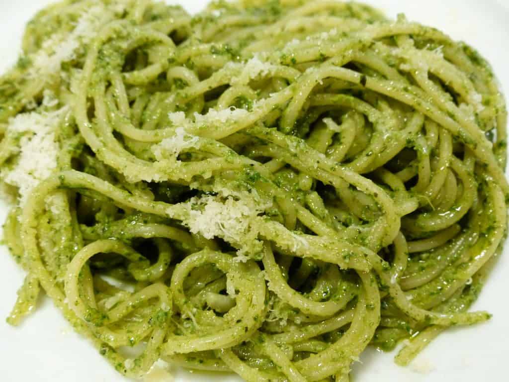 Zucchini Veggetti Basil Pesto- Keto dinner recipes